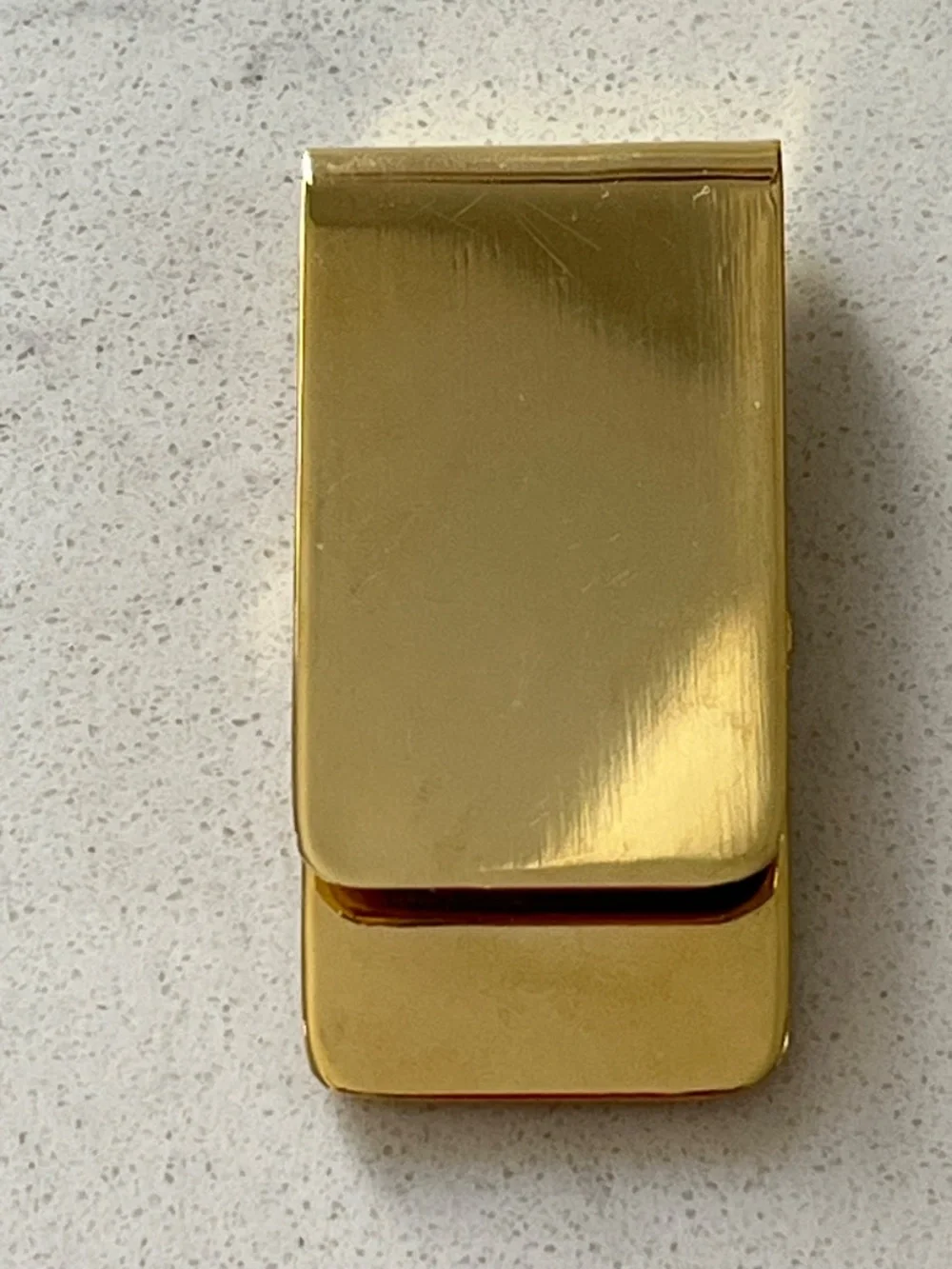 Brass 911 Money Clip firefighters Emblem, United States Flag Eagle